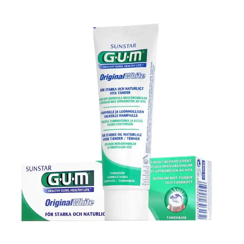 GUM Original White Toothpaste 75 ml